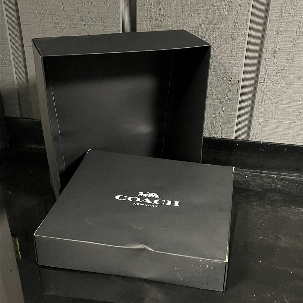 Coach Black Accessory Box